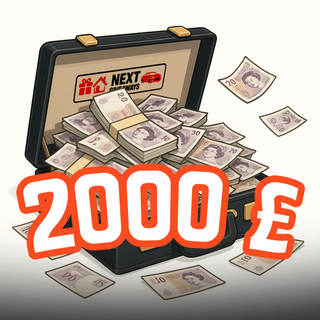 £2,000 Tax Free Cash + Bonus Draw