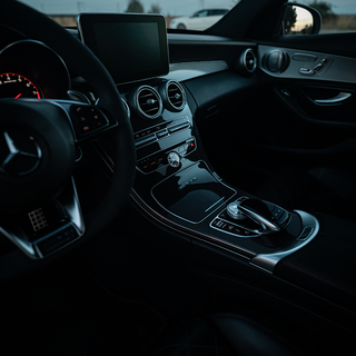 Mercedes-Benz C 63S AMG 4.0 v8 BI-Turbo 510CP + 2000 £ POCKET MONEY