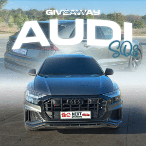 Win This Audi SQ8 507cp 2022 + €1500 POCKET MONEY